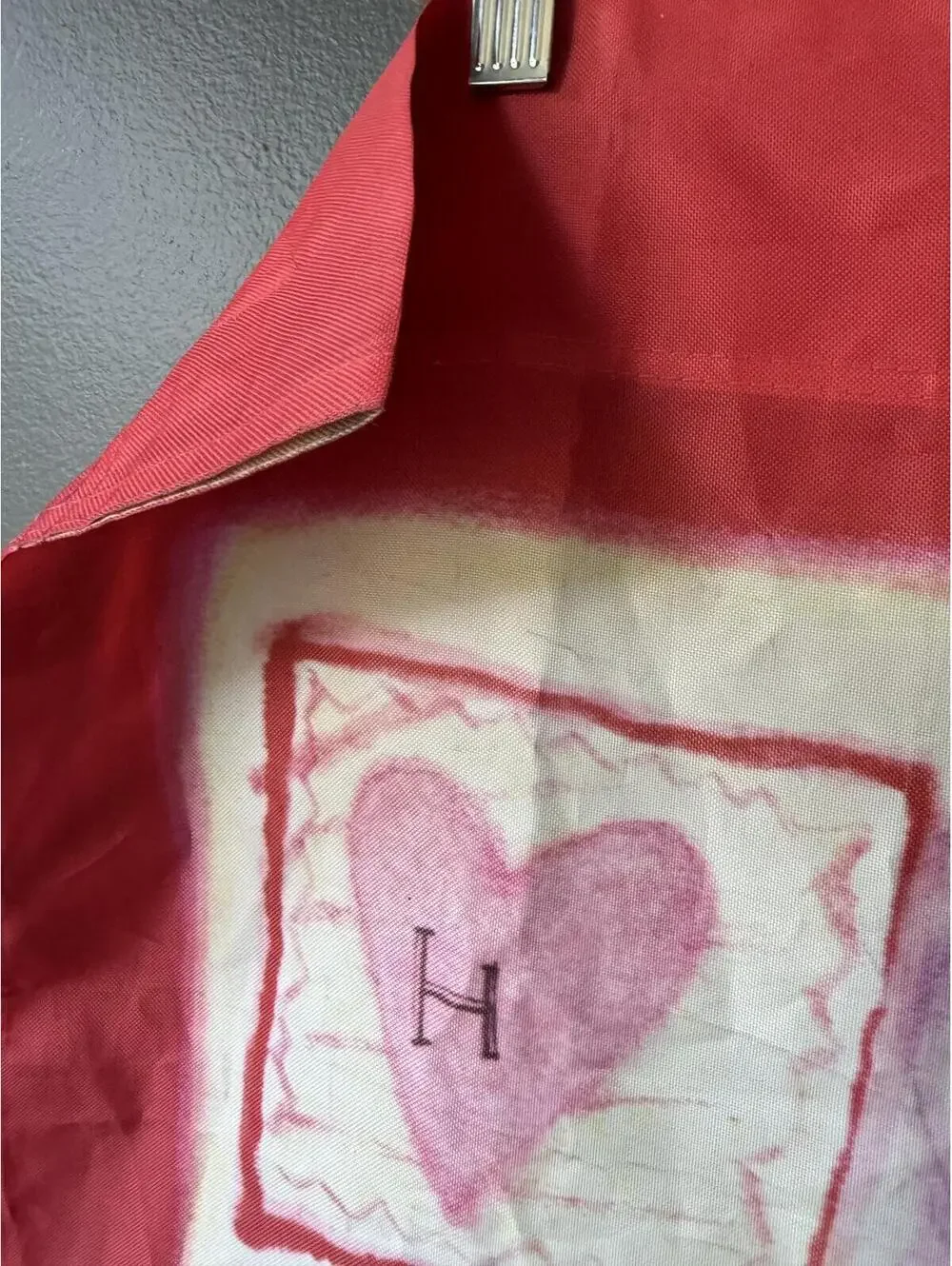 Valentine's Day Themed Decorative House Flag